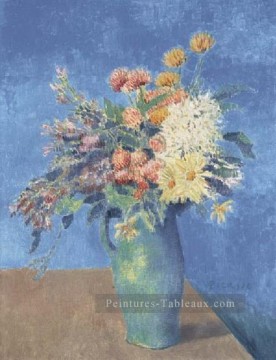 Vase de fleurs 1904 cubistes Peinture à l'huile